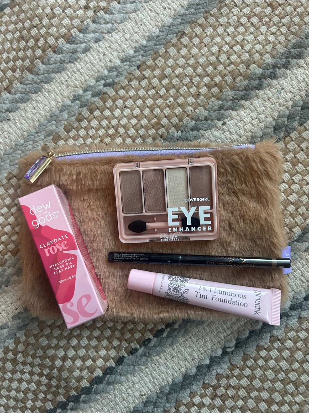 IPSY Eye Enhancer Neutral Brown Eyeshadow Trio - Taupe & Bronze